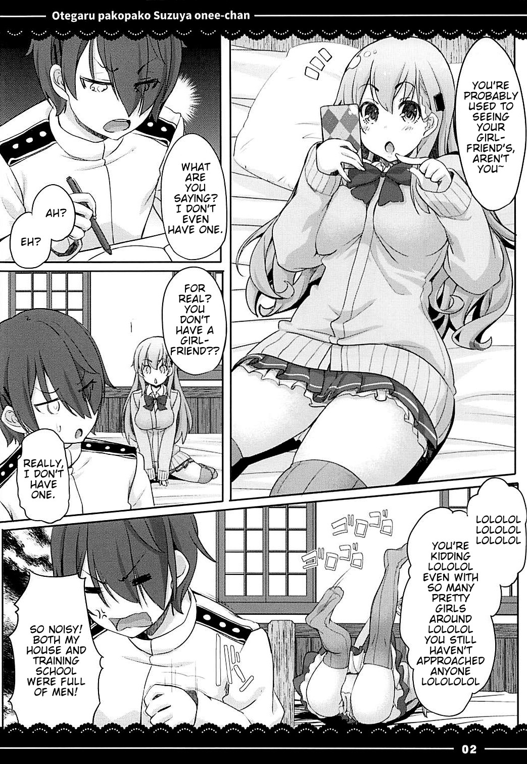 Hentai Manga Comic-Suzuya Onee-chan's Simple Task-Read-3